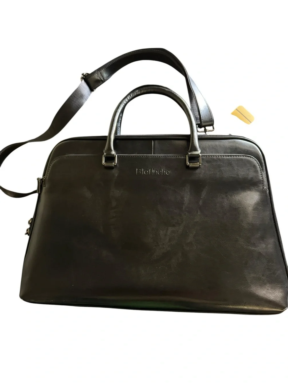 Blofinche Laptop Messenger shoulder bag leather new with tags